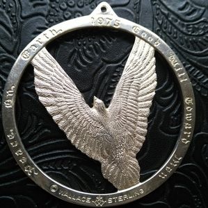 Sterling Silver Eagle Pendant~Wallace